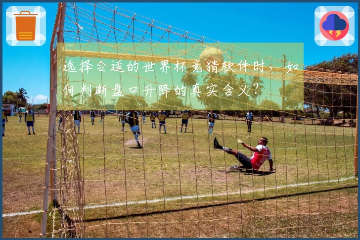 选择合适的世界杯竞猜软件时,如何判断盘口升降的真实含义?
